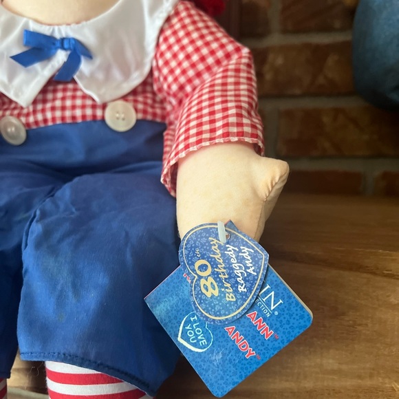 ❤️25” 80th BIRTHDAY RAGGEDY ANDY COLLECTOR EDITION‼️FINAL SALE - Picture 5 of 8
